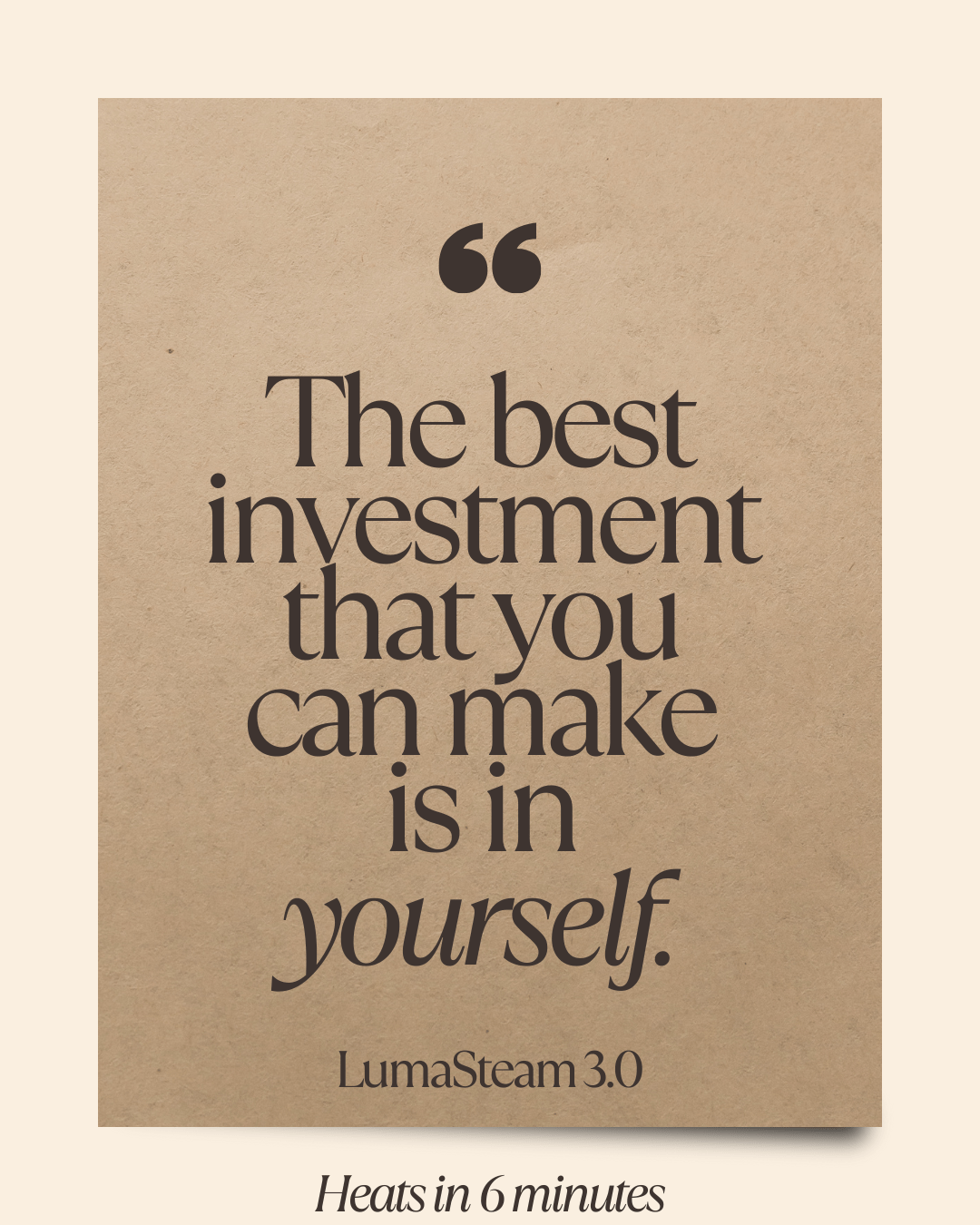 About Luma Steam: Canada's Portable Steam Sauna Designed for Modern Wellness - LumaSpa