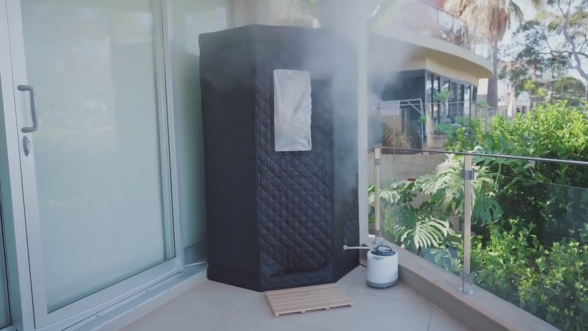 LumaSteam 3.0 portable steam sauna video